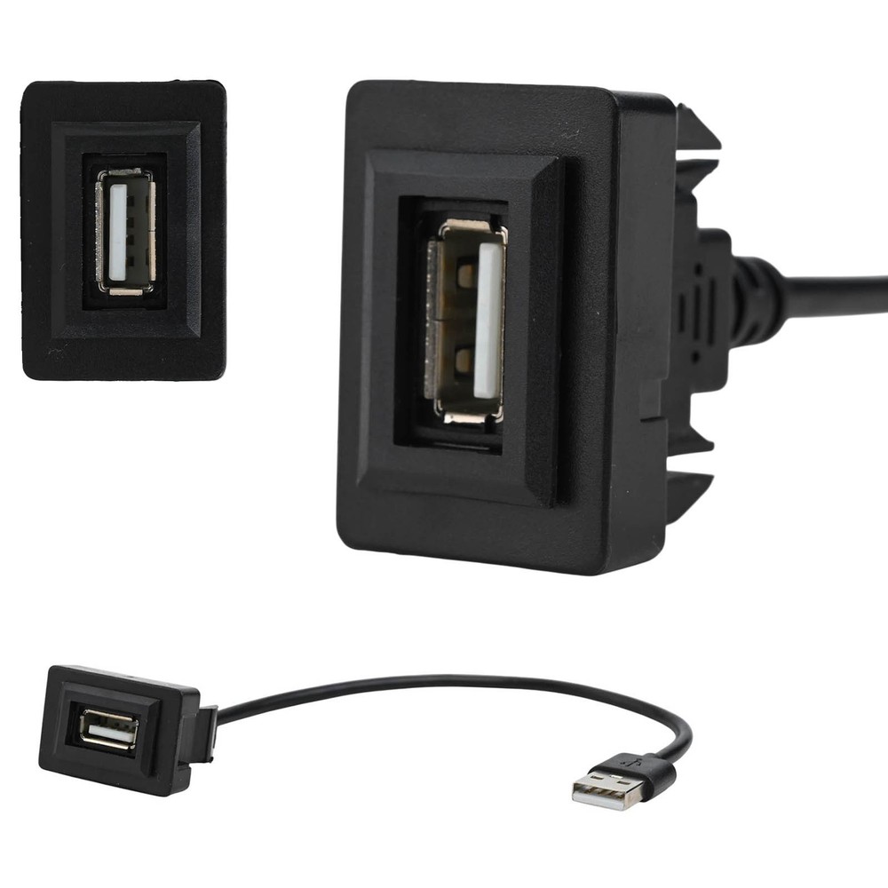 USB Passthrough for Toyota Short  for DASH Compatibility with Multiple Models