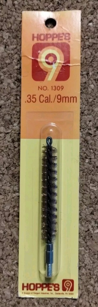 Vintage Hoppes Phosphor Bronze Brush .35 Caliber/9mm