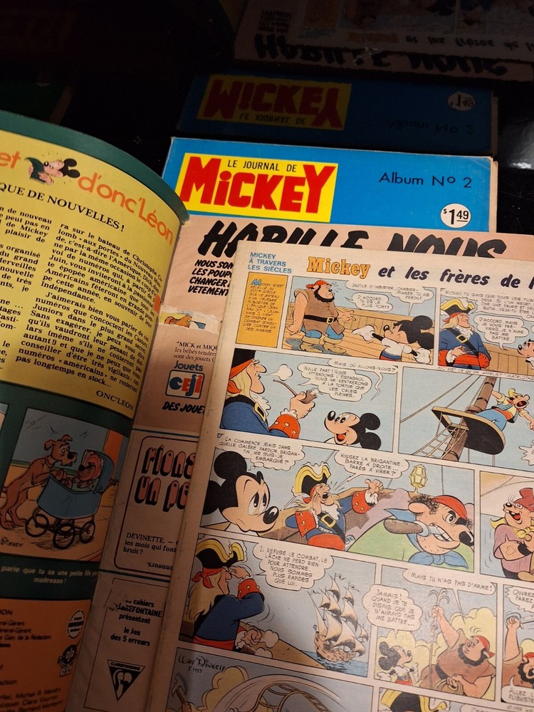 Le Journal De Mickey Album 1-4 Bd
