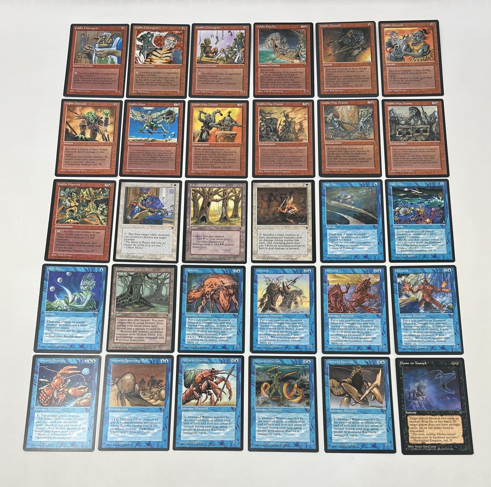 MTG Magic the Gathering Complete Set - FALLEN EMPIRES