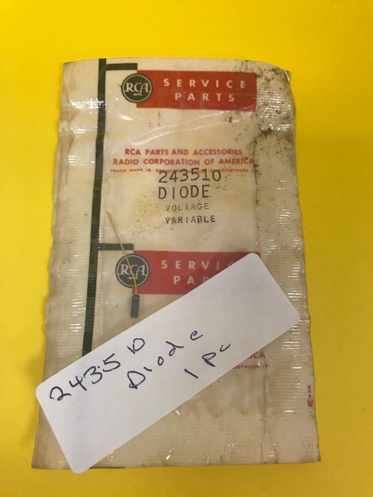 RCA 243510 DIODE VOLTAGE VARIABLE *FREE SHIPPING*