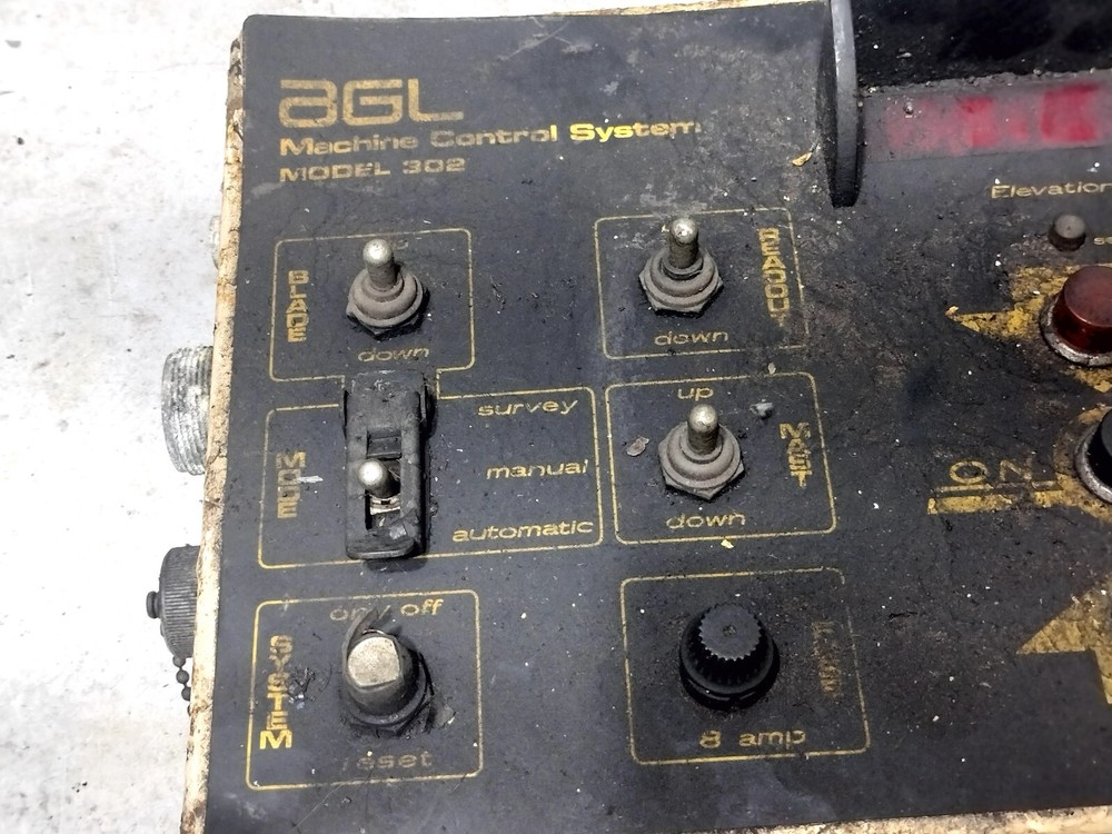 MCS AGL 302 Machine Control System Box Controller Laser Backhoe Dozer