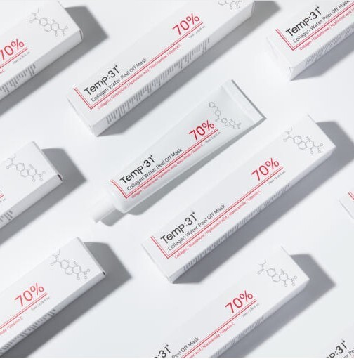 temp:31 collagen water peel off pack 70ml