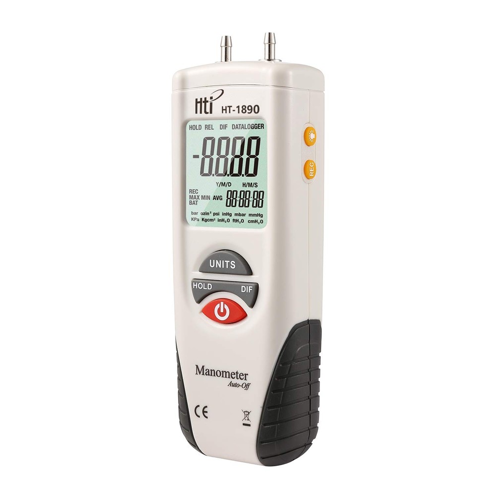 Hti-Xintai Digital Manometer, Dual Port