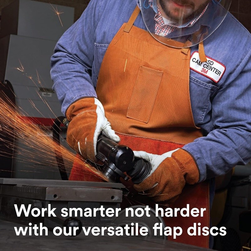 High Performance Flap Disc 4.5in Type 27 Coarse Ceramic Grinding Finishing Tool
