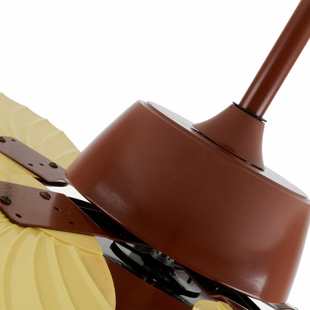 42 inch Tropical Palm Leaf Shape Ceiling Fan with Light Changes W/Remote Control