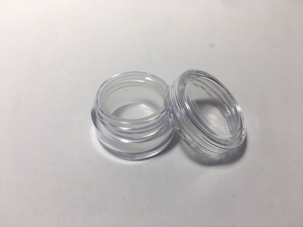 7ml Clear Silicone Liner With Clear Container 10pce Pack