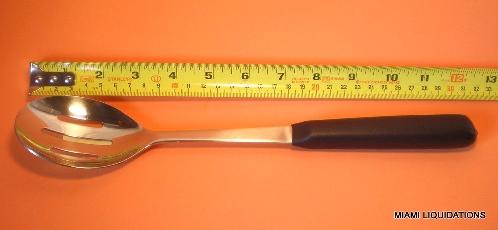 Vollrath 46919 Slotted Serving Spoon 12" Kool Touch Handle Buffetware Stainless