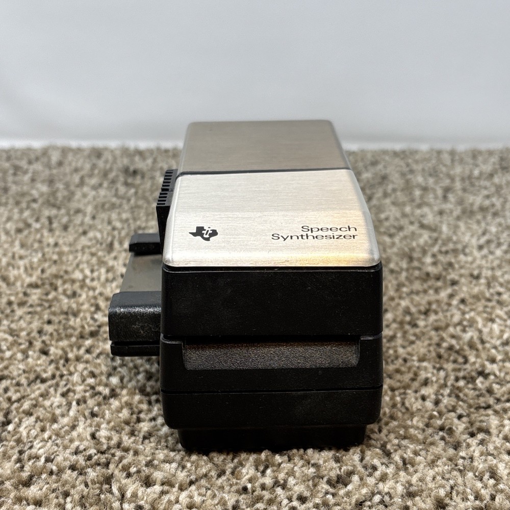 Vintage TI-99/4A Speech Synthesizer Parsec Game PHP1500 Texas Instruments Tested