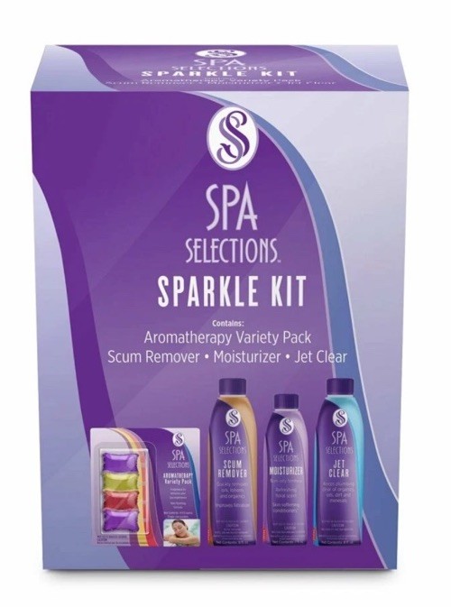 Spa Selections 4-Pack Aromatherapy Sparkle Kit for Spas