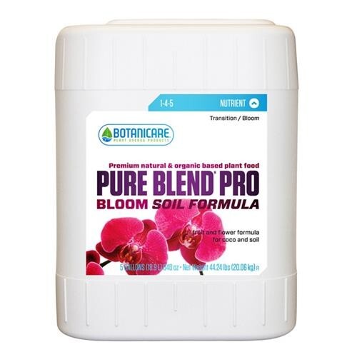 BOTANICARE Pure Blend Pro Bloom Soil Formula / 5 gallon