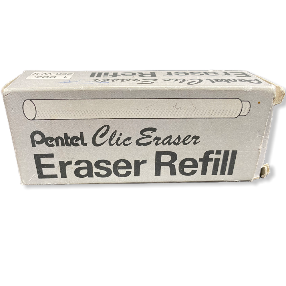 Vintage Pentel Clic Eraser refill 12pc Zer-W X