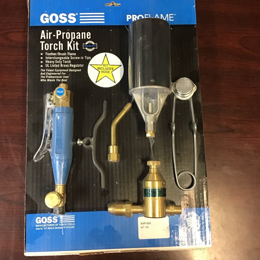 Goss Air Propane Torch Kit