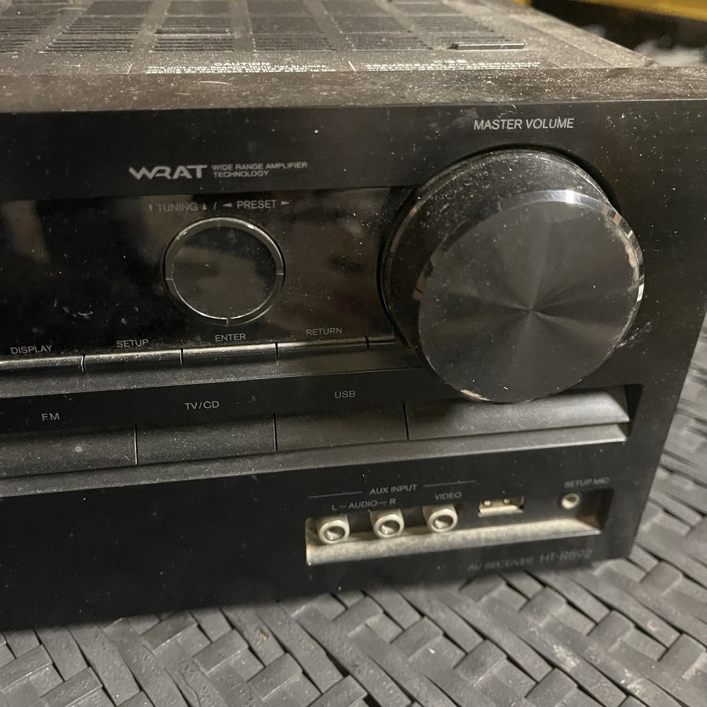 Onkyo AV Receiver HT-R592 7.1-Channel With Remote Bundle Working
