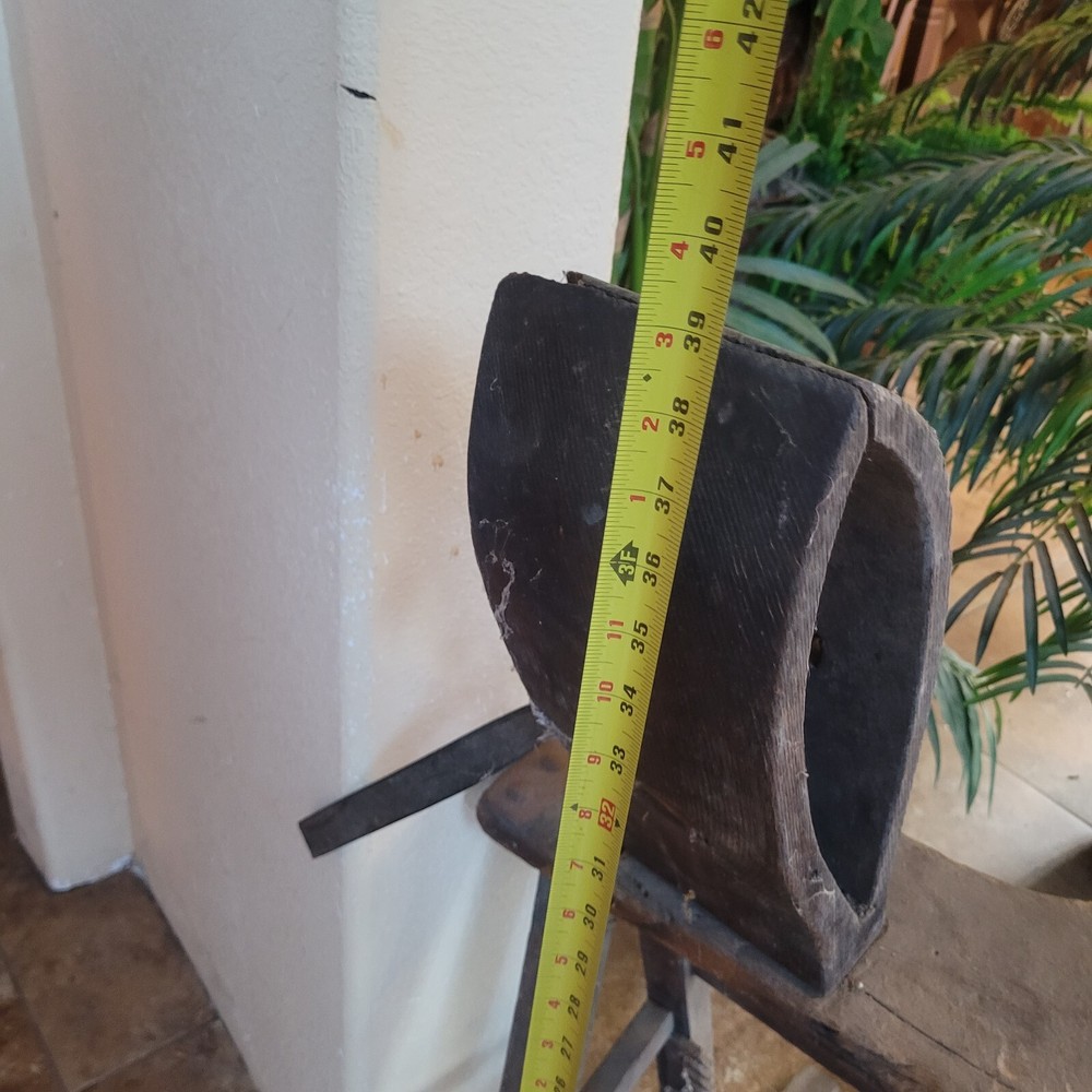 Antique saddlemakers bench / stand