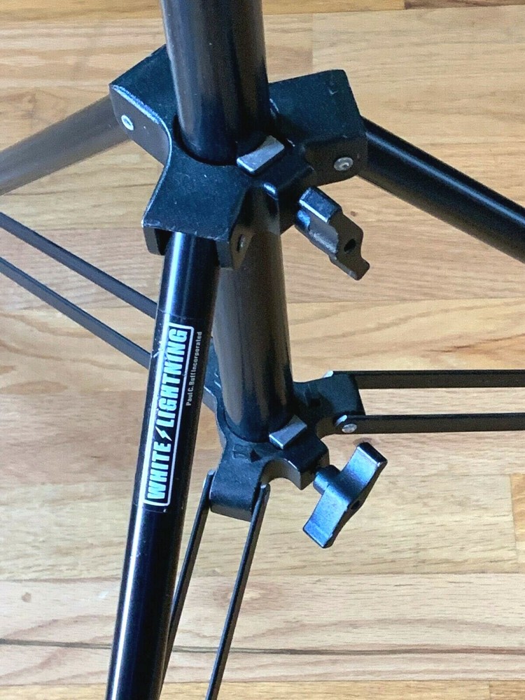 Camera Tripod Stand Lighting Boom or Lighting Support over 12 ft - BLACK