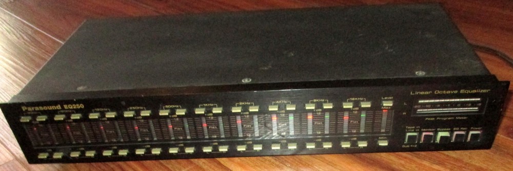 Parasound EQ-250 10-Band Stereo Equalizer