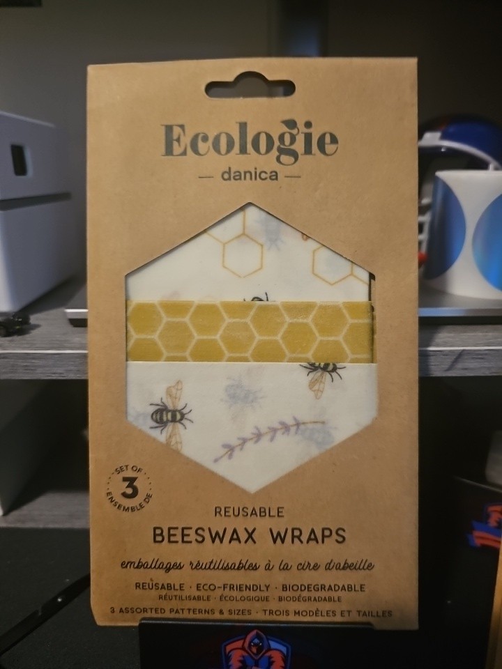Bee's Wrap Reusable Food Storage 3 Pack Assorted