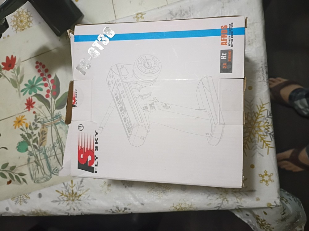 FlySky GT3C hacked 8 channels transmitter