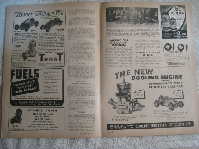 THE MODEL CRAFTSMAN - MAY 1947 - Complete & intact