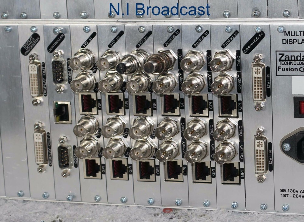 2x zandar fusion multiviewers