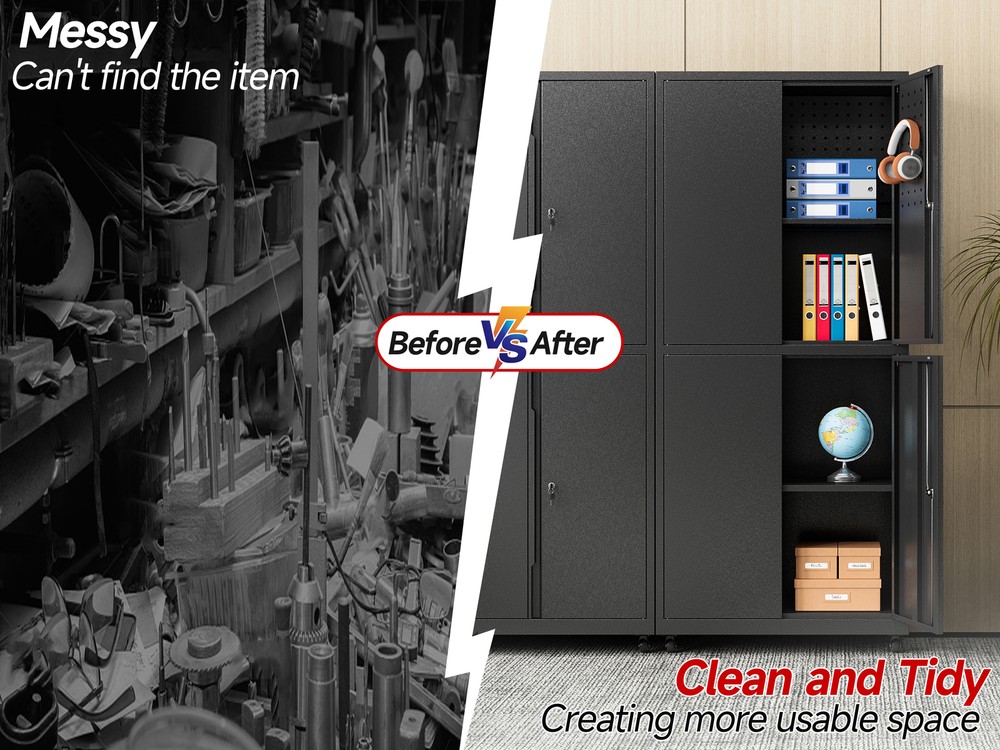 Metal Tool Cart Workshop Rolling Tool Chest Storage Tool Box Cabinet Organizer