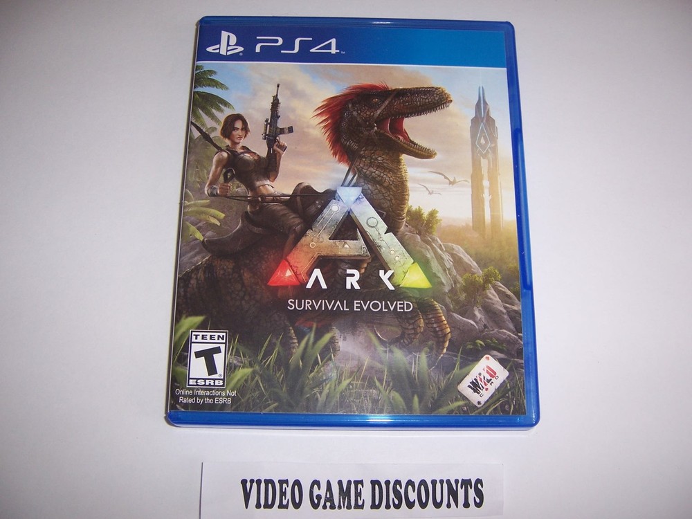 Original Box Case Replacement Sony PlayStation 4 PS4 ARK SURVIVAL EVOLVED