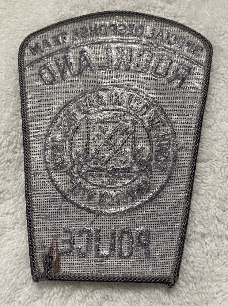 Rockland, Massachusetts Special Response Team Police Patch