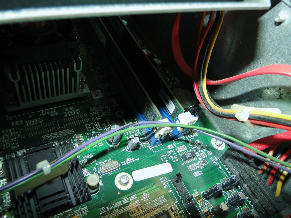 DFI technologies 50062100w CPU UNIT W/ COMPONENTS INSIDE UNTESTED READ