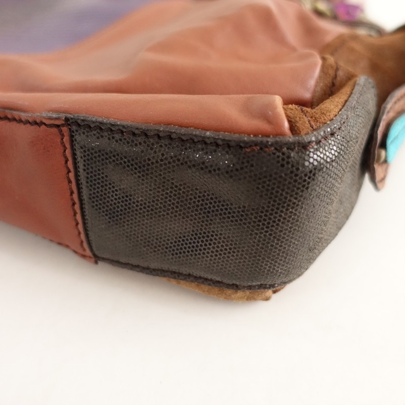JAMIN PUECH Leather Patchwork Bag