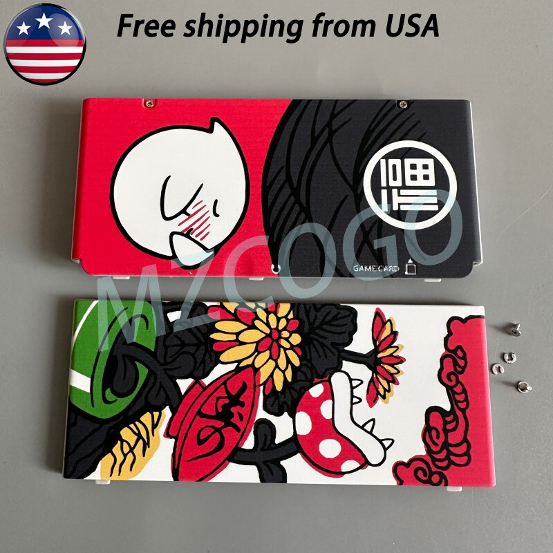 Front + Back Housing Shell Case Cover Replace For Nintendo New 3DS Console