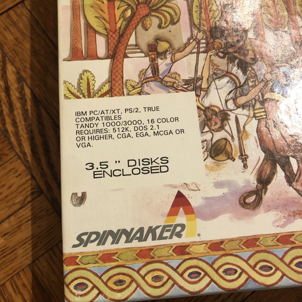 SARGON 4 Vintage Computer Chess PC Game 3.5" Spinnaker 1989 COMPLETE