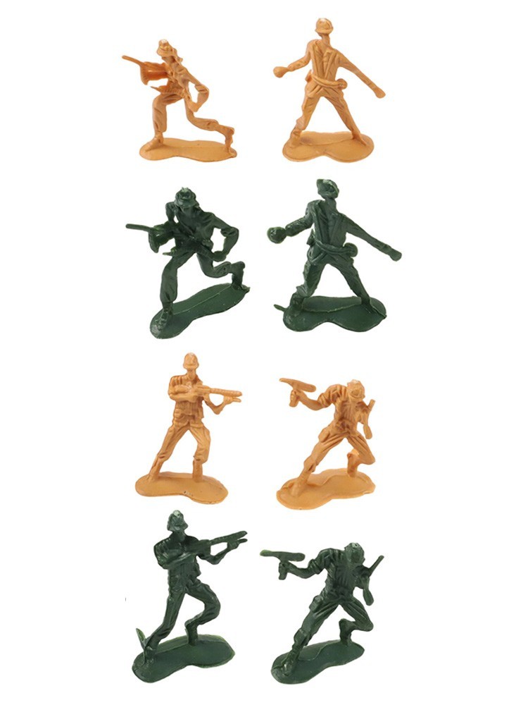 Useful Character Model Sand Table Table Game War Game 100Pcs 4cm Figures