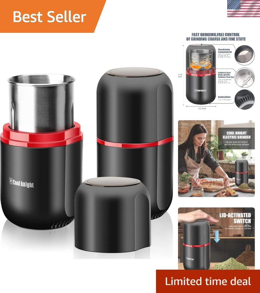 Herb Grinder Black 450ml Fast