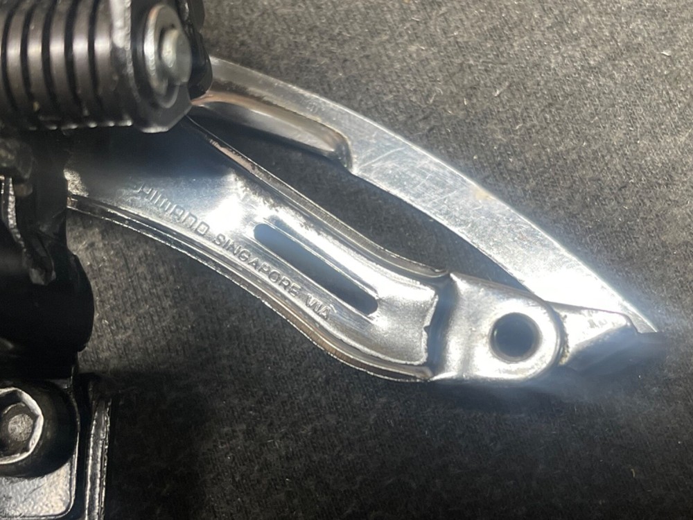 Shimano Altus E Type Fr Derailleur Bottom Bracket Mount 3x8 Triple Bottom Pull