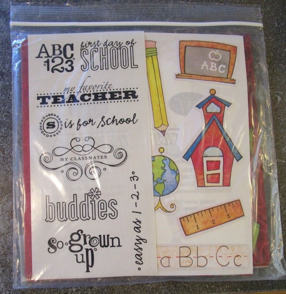 CREATIVE MEMORIES 8x8 POWER PALETTE -PRIMARY ELEMENTARY SCHOOL Kit New