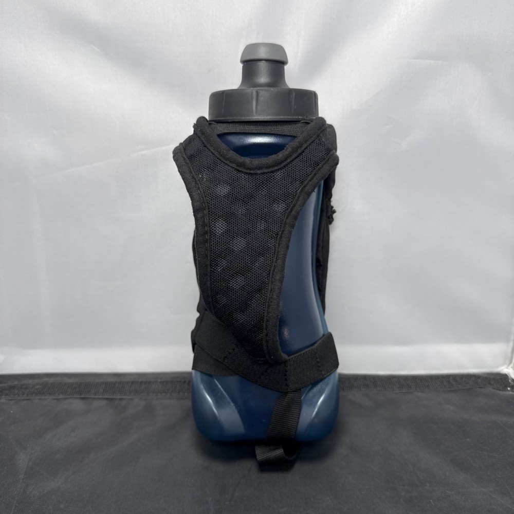 Nathan QuickSqueeze Handheld Running Bottle Black/blue Large