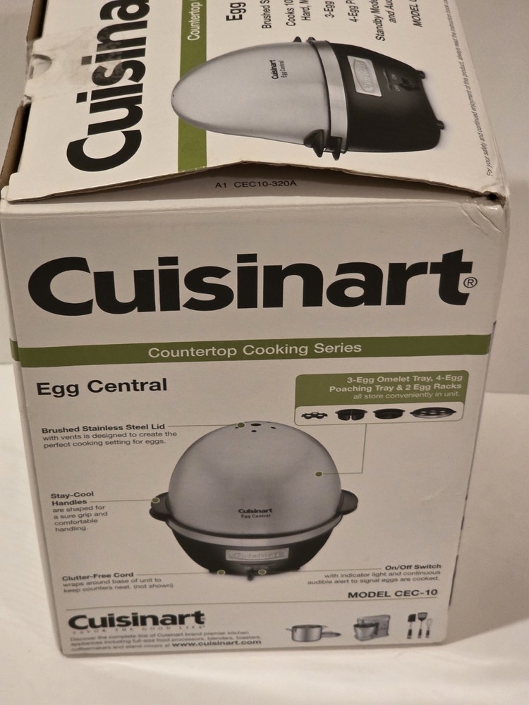 The Cuisinart CEC-10 Egg Central Countertop Egg Cooker