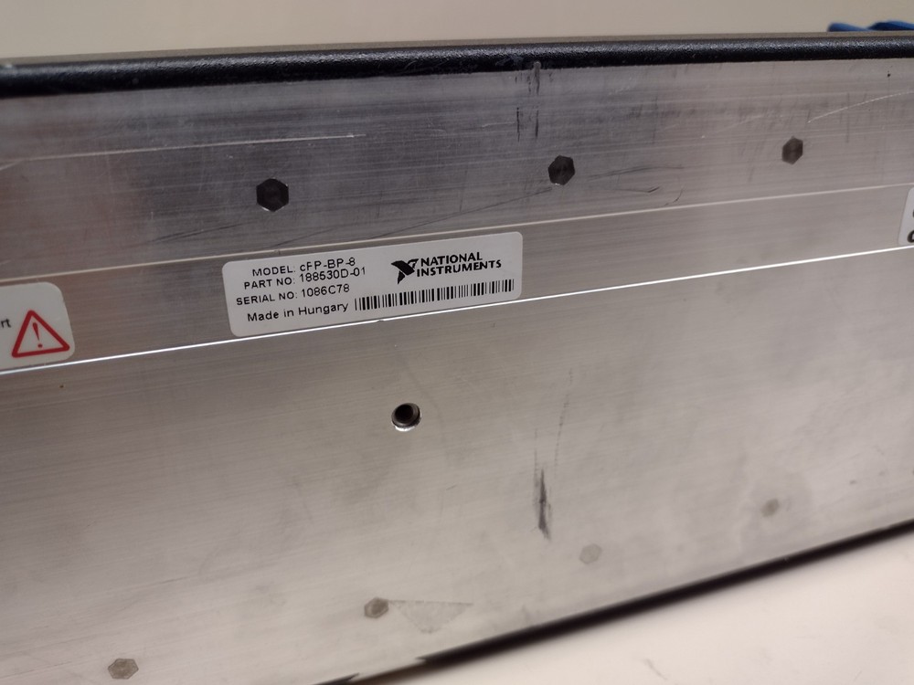 National Instruments CFP-BP-8 with accessory modules and power supply