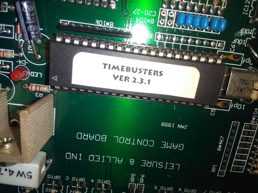 time buster arcade redemption main pcb working #1