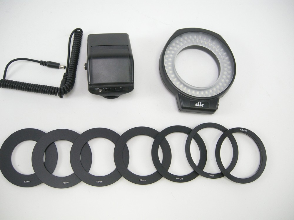 DLC Hybrid Led Ringlight flash
