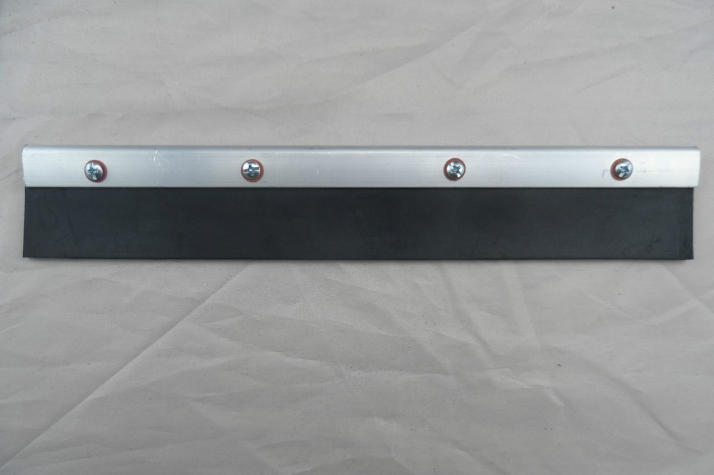 SQUEEGEE 300 MM BLACK LONG RUBBER SOLID NITRILE FREE POST