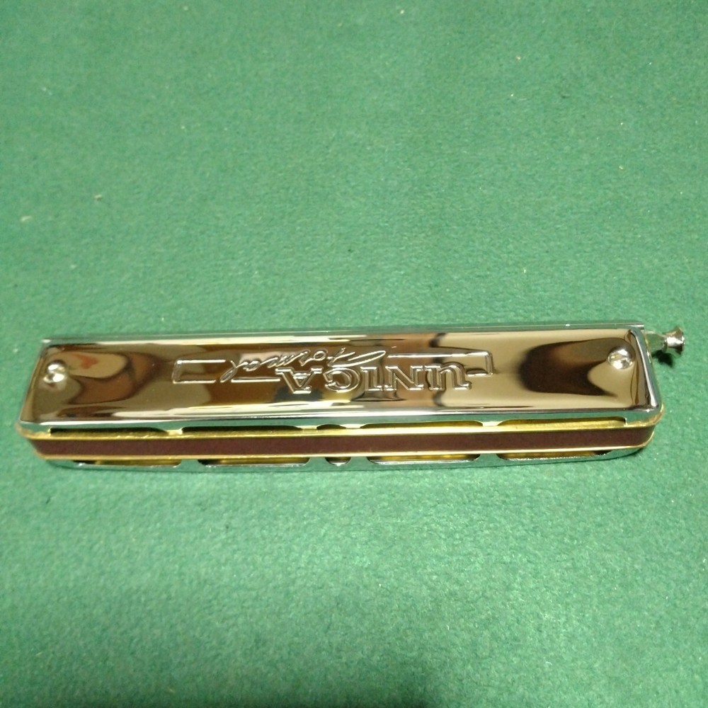 Tombo Chromatic Harmonica UNICA Formal with Case