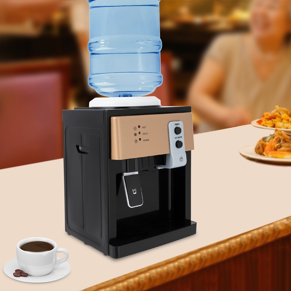 Water Cooler Office Hot/Cold/Warm Water Dispenser One-handed Operation Top Load