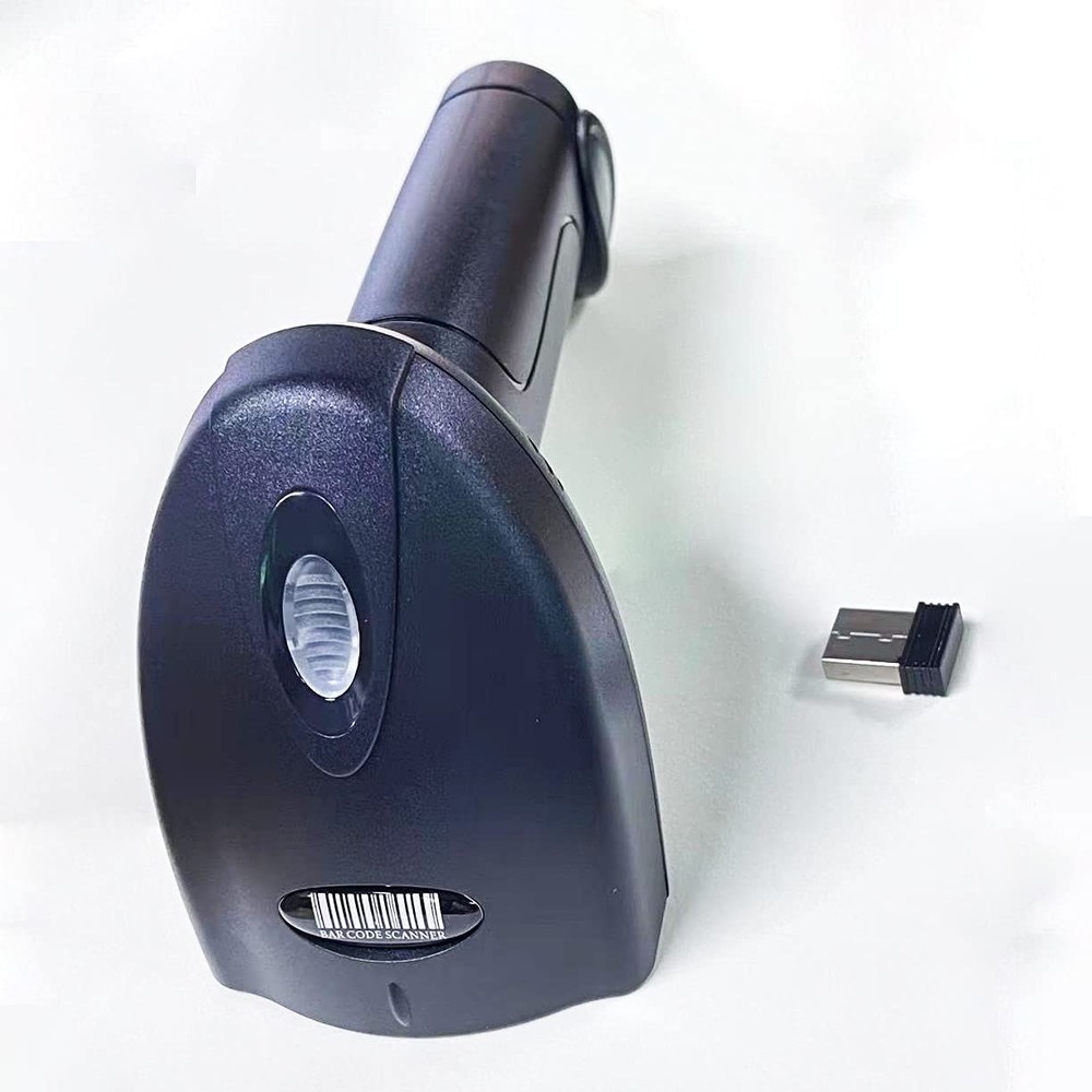 Wireless QR Code Scanner Handheld 1D 2D Barcode Reader Automatic POS Retail