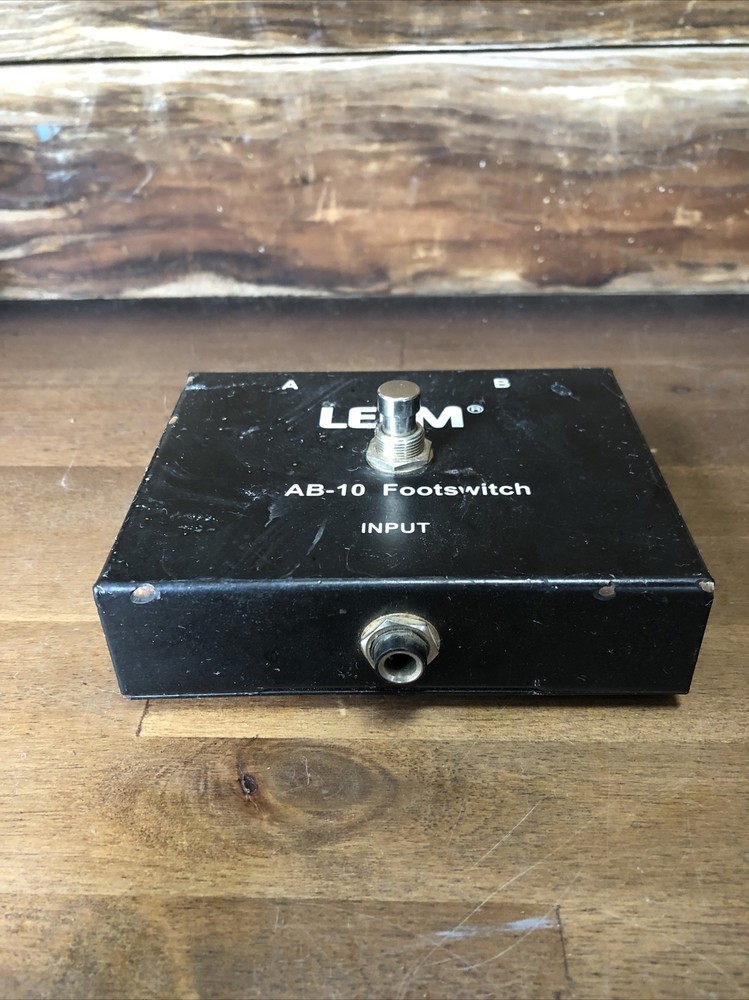 LEEM PEDAL AB-10 FootSWITCH