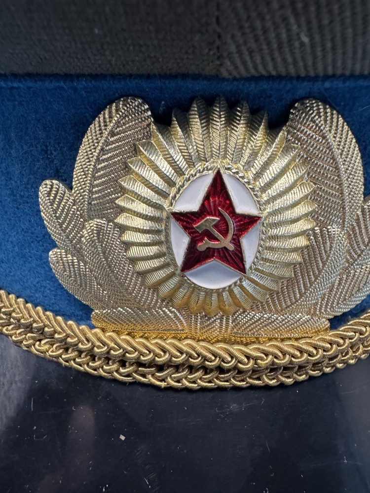 Vintage Soviet Air Force Officers Visor Cap