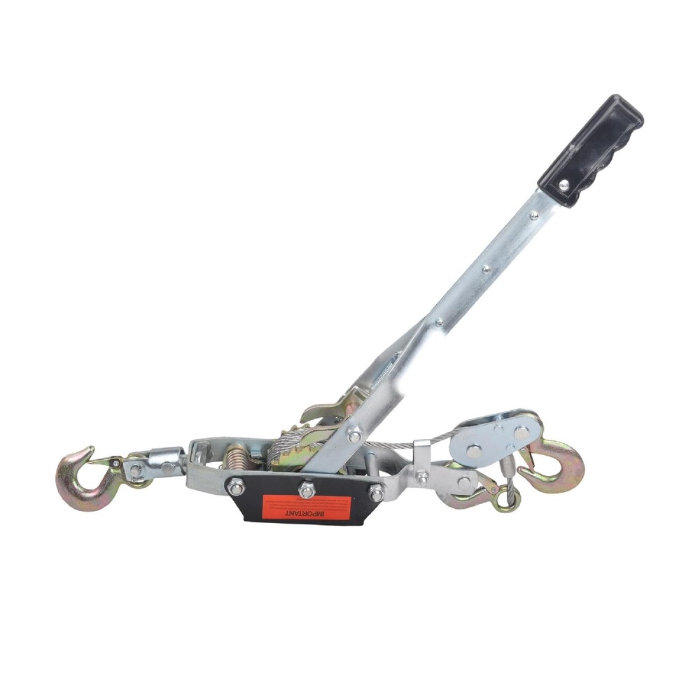 Come Along Puller, 5 Ton(11,000Lbs) Dual Gear Power Puller 3 Hook Heavy Duty ...