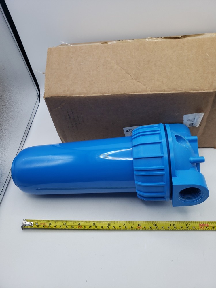 Aquasana Rhino Pro Whole House Water Filter System Installation Kit Blue