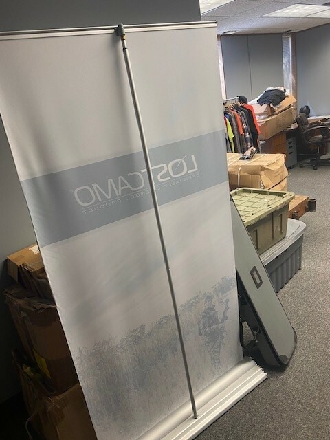 Banner for Trade Show Retractable with Case